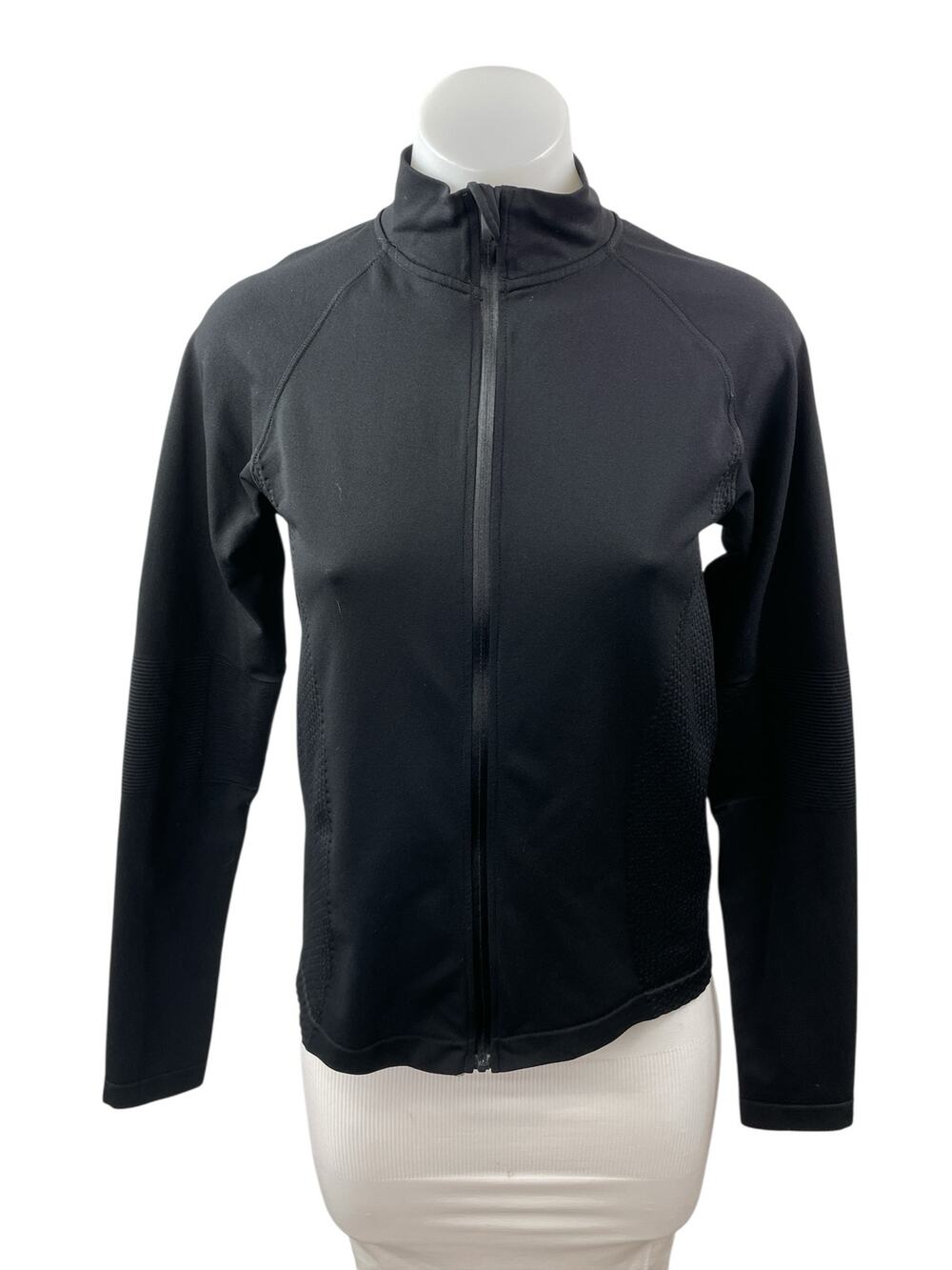 H&M Soft Move Black Long Sleeve Yoga Sports Athletic Activewear Coat Jacket Sz M